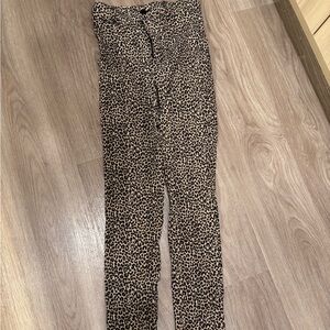 Garage Leopard Print Women's Trousers